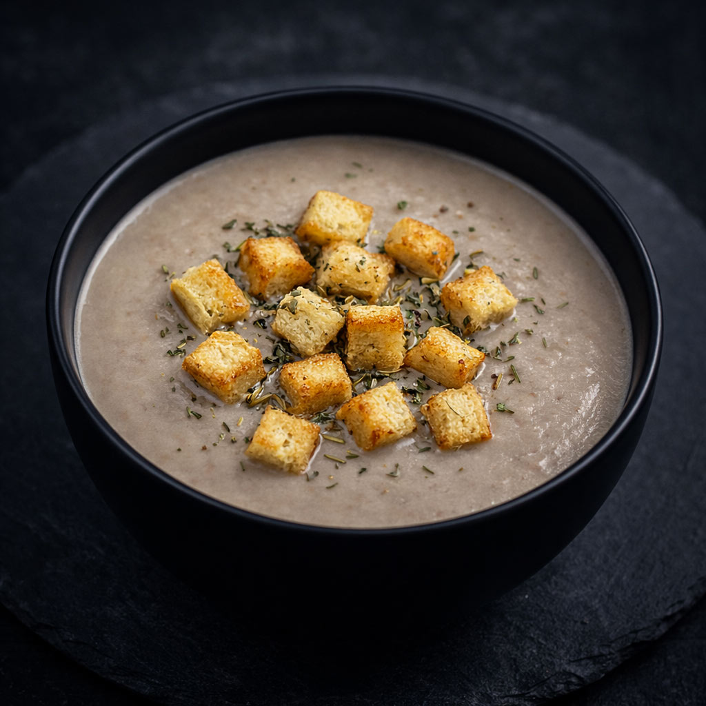 Грибной крем-суп